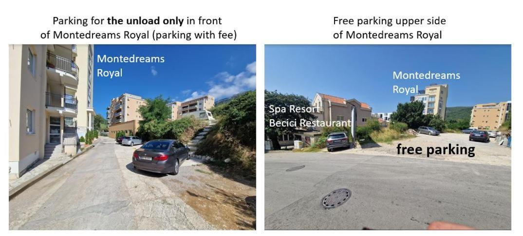 Modern Top Floor Sea View 3Br With Pools, Spa & Fitness Bečići エクステリア 写真